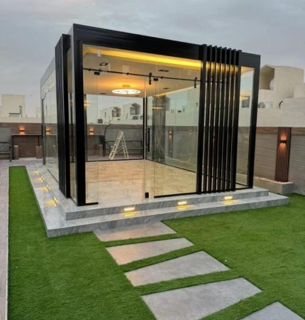 تصميم غرف زجاج (4)